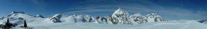 360° Winterpanorama auf der Eiseespitze